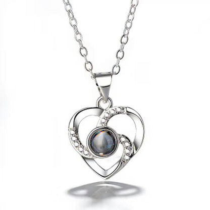 Trend Silver Heart Necklace - Trend Zone