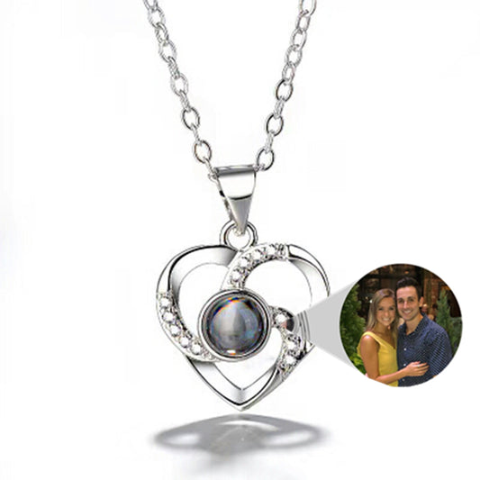 Trend Silver Heart Necklace