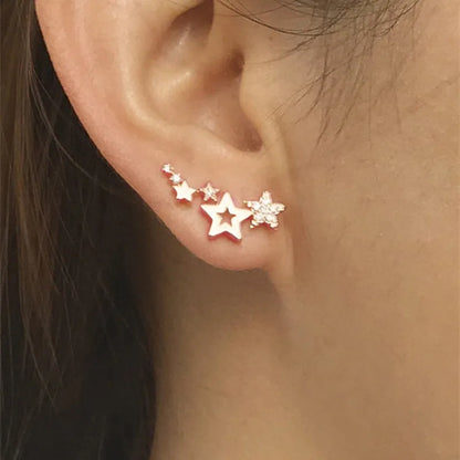 Long Wire Tassel Star Earrings - Trend Zone