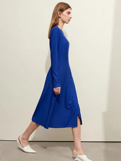 AMII Minimalist Spring Knitted Dress for Women - Trend Zone