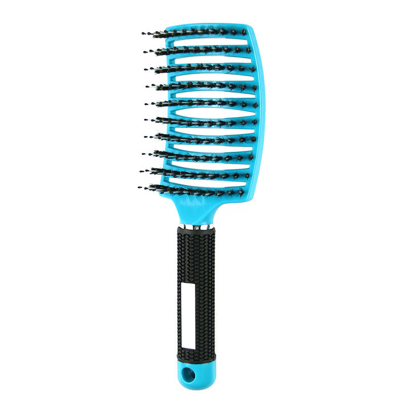 Big Curved Bristle Massage Curly Hair Comb