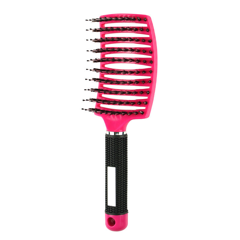 Big Curved Bristle Massage Curly Hair Comb