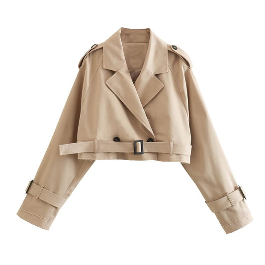 Cropped Trench Coats