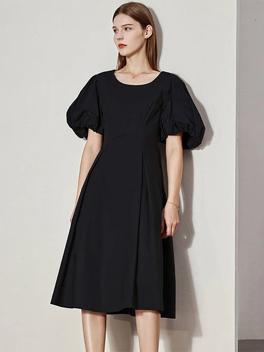 AMII Minimalism French Dresses for Women - Trend Zone