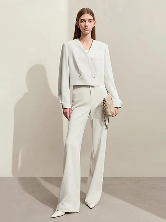 AMII Minimalism Women's Spring Casual Suits