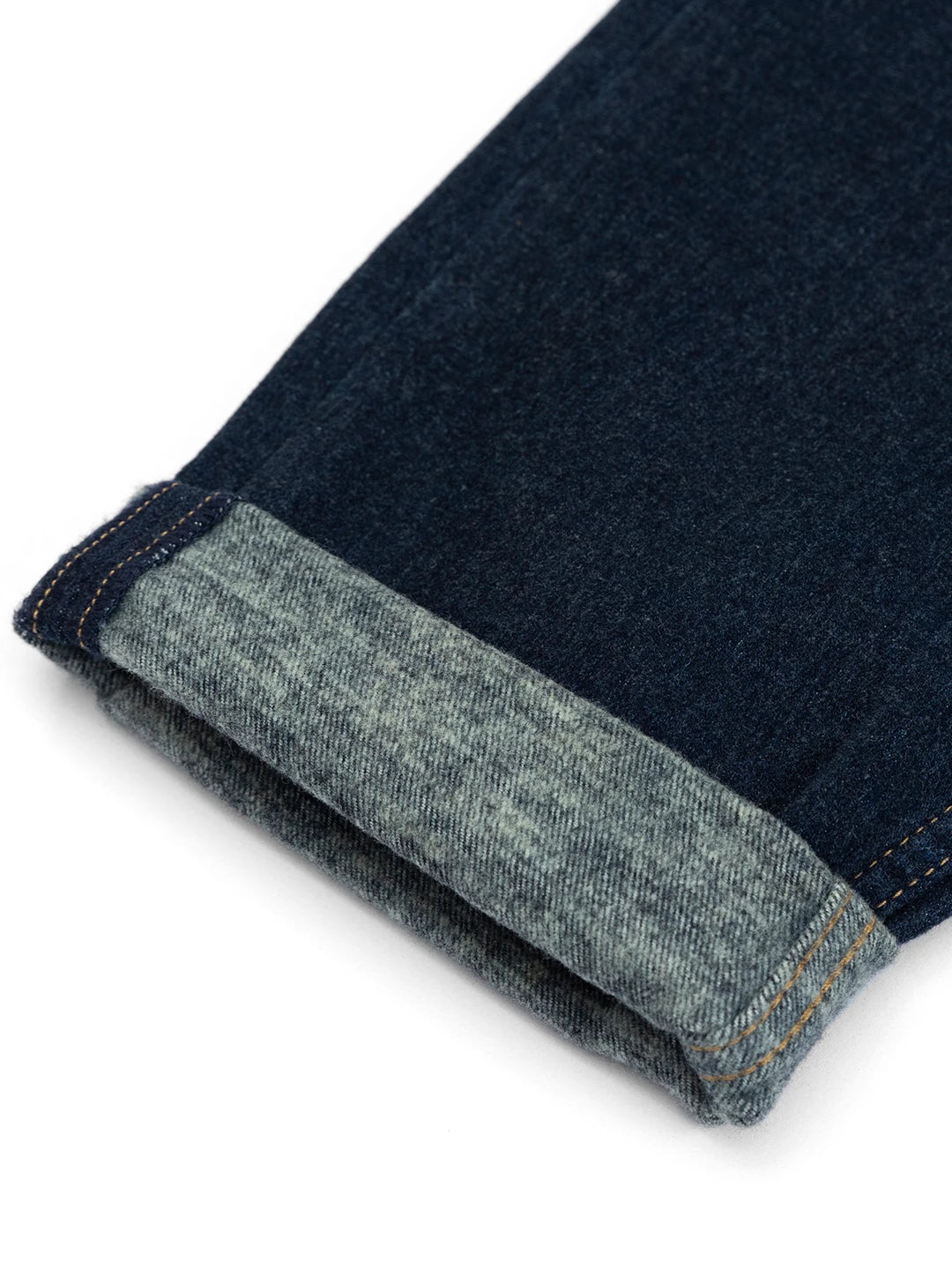 SIMWOOD New Men's Fleece Ankle-Length Jeans - Trend Zone