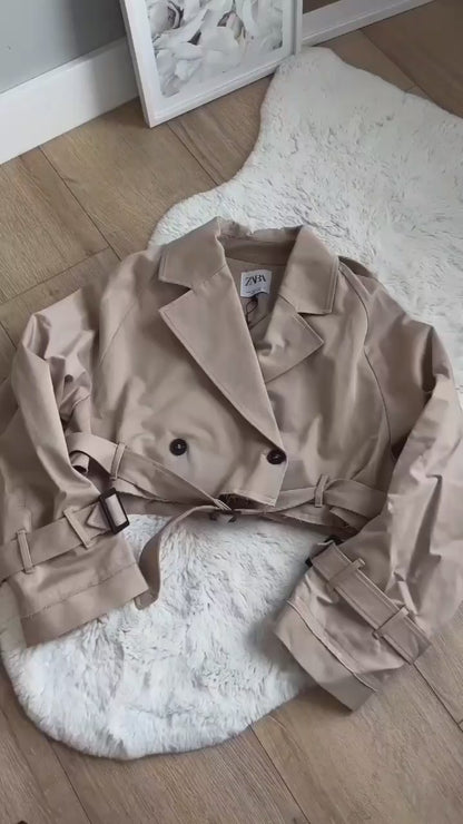 Cropped Trench Coats