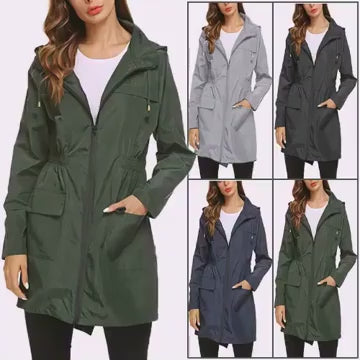 Women's Raincoat Waterproof Jacket